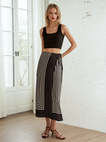 CoCo Silk Wrap Skirt