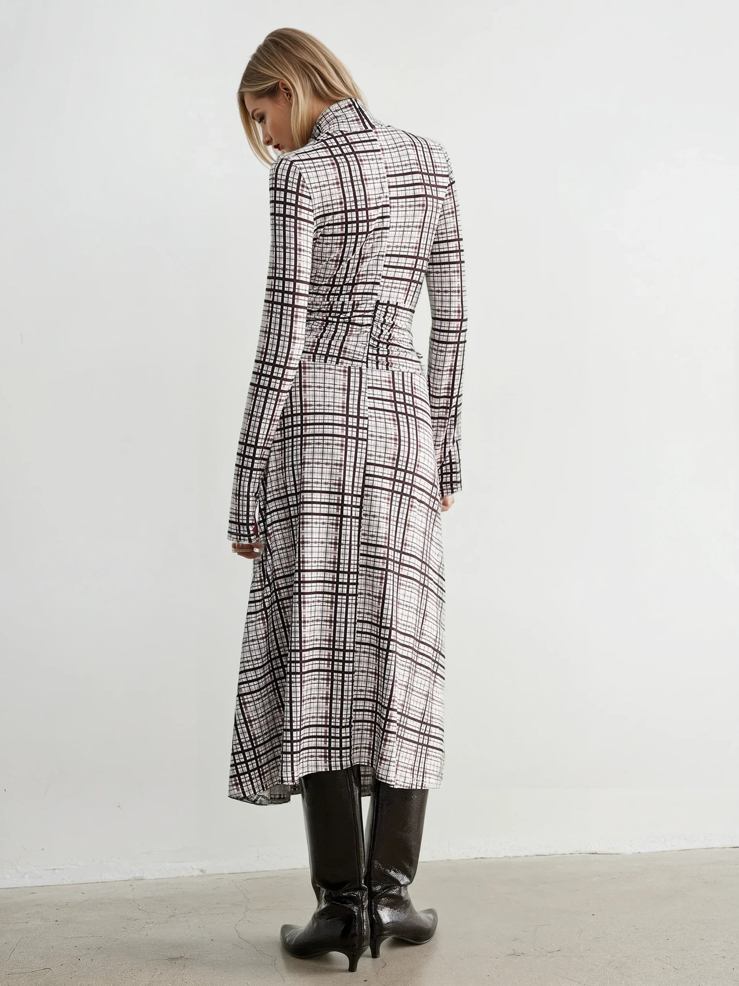 Zarry Plaid Dress
