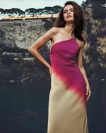 Coral Glow Dress