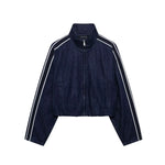 Denim Track and Field Set Sample and Fast Shipping