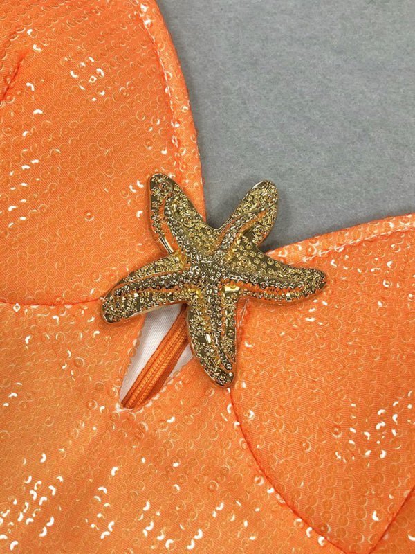 Sunset Glimmer Dress Sale & Fast Shipping - Bikini Saturdays