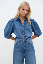 Denim Girlie Top