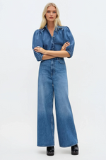 Denim Girlie Top