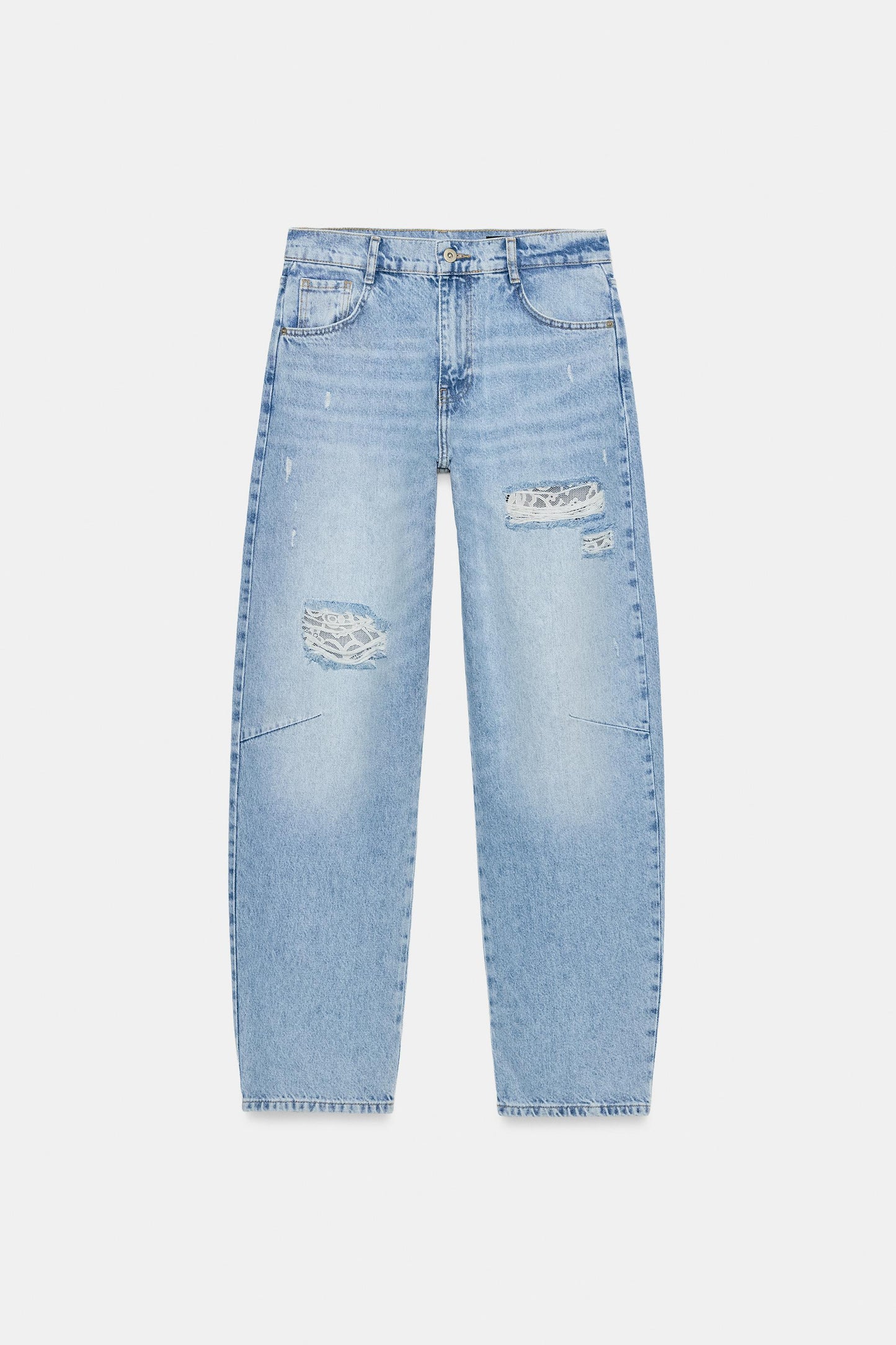 Lace and Luck Denim Set