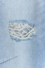 Lace and Luck Denim Set