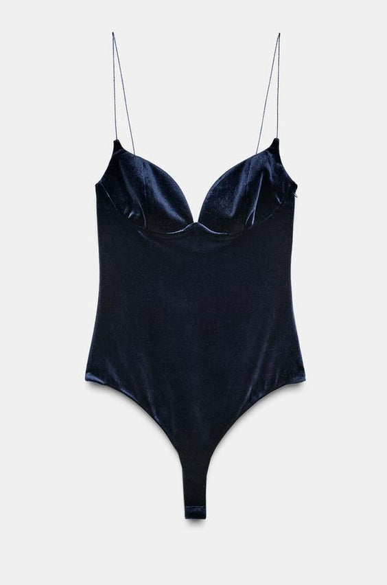 Carter Velvet Bodysuit