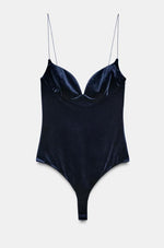 Carter Velvet Bodysuit