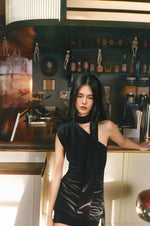 Lady Velvet Mini Dress