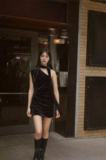 Lady Velvet Mini Dress