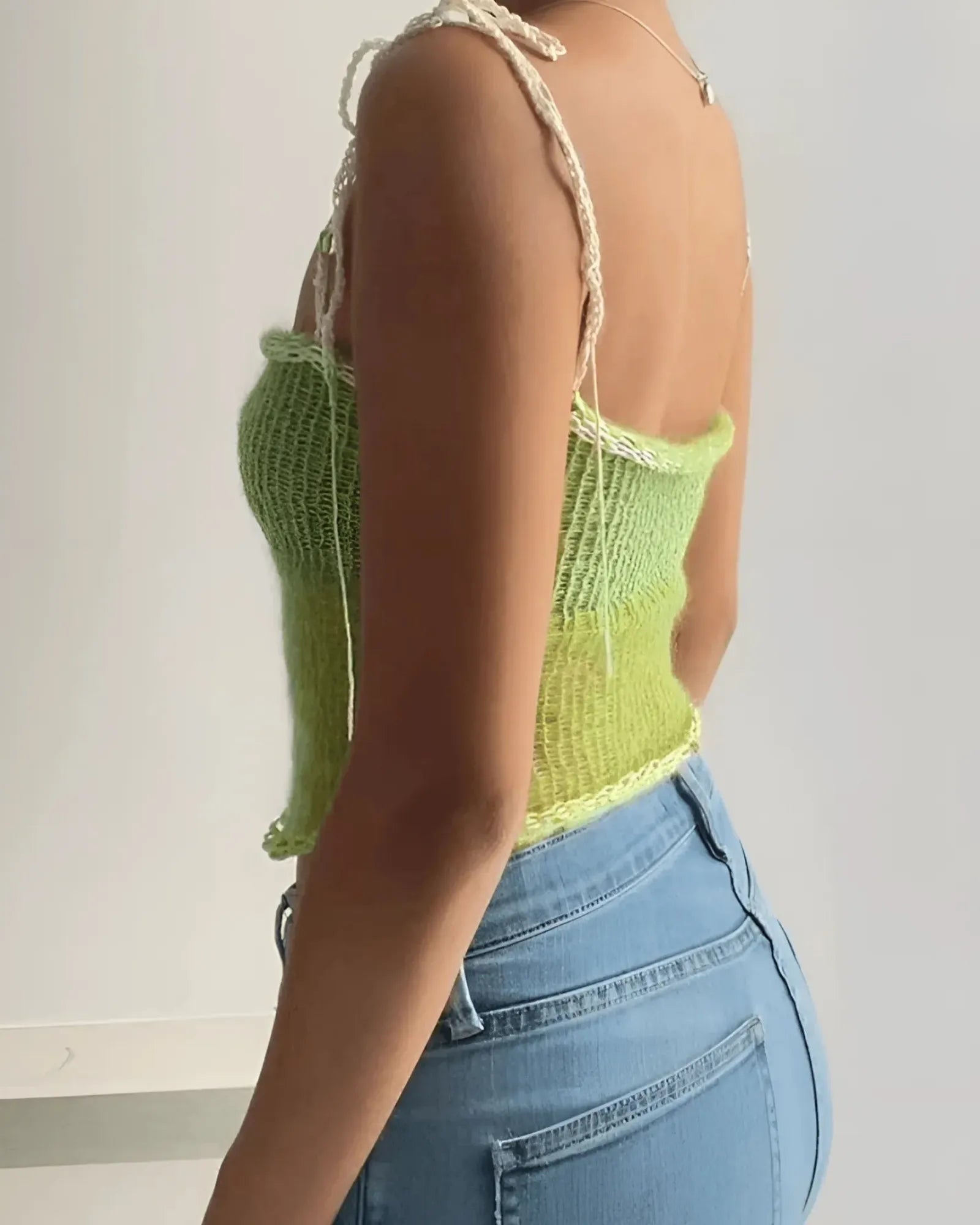 Crimson Knit Cami
