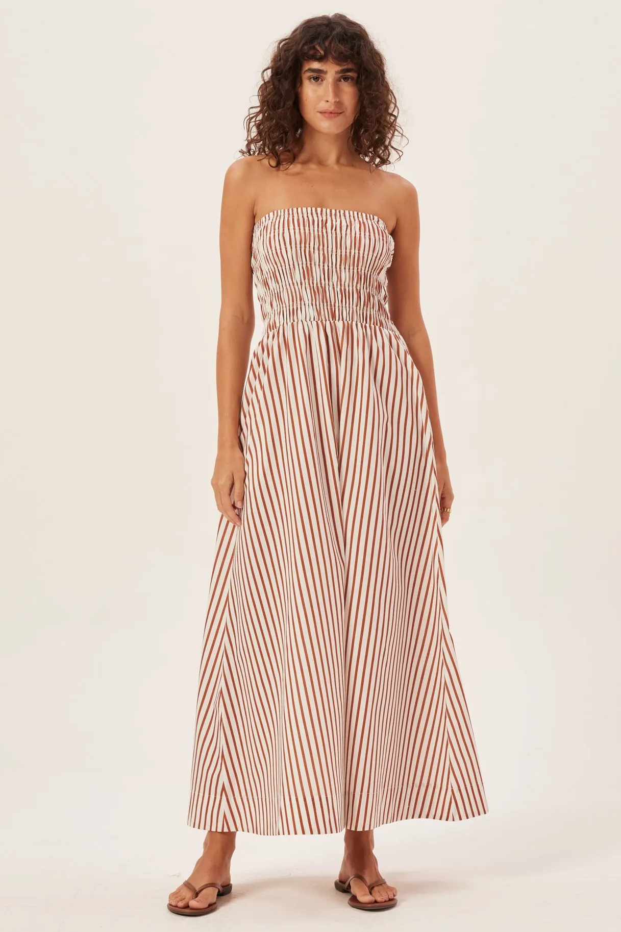 Lyra Dress Brown