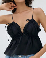 Eden Bow Cami Black M