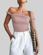 Jagger Twist Top Pink