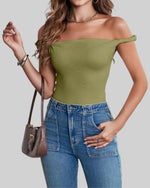Jagger Twist Top Green