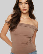 Jagger Twist Top Khaki