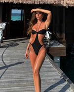 Jordan One Piece Swimwear Black