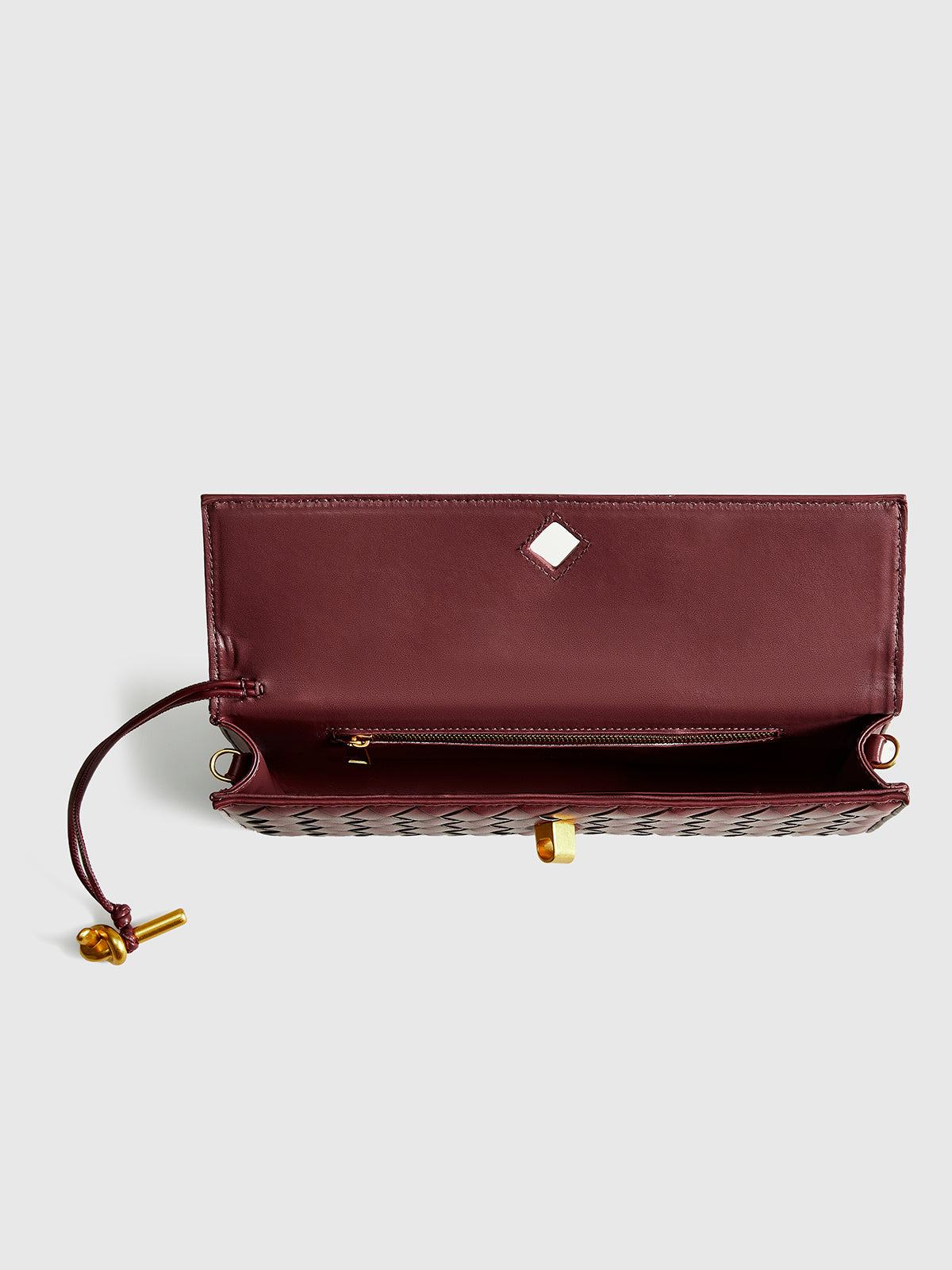 Violet Clutch Bag