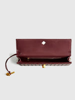 Violet Clutch Bag