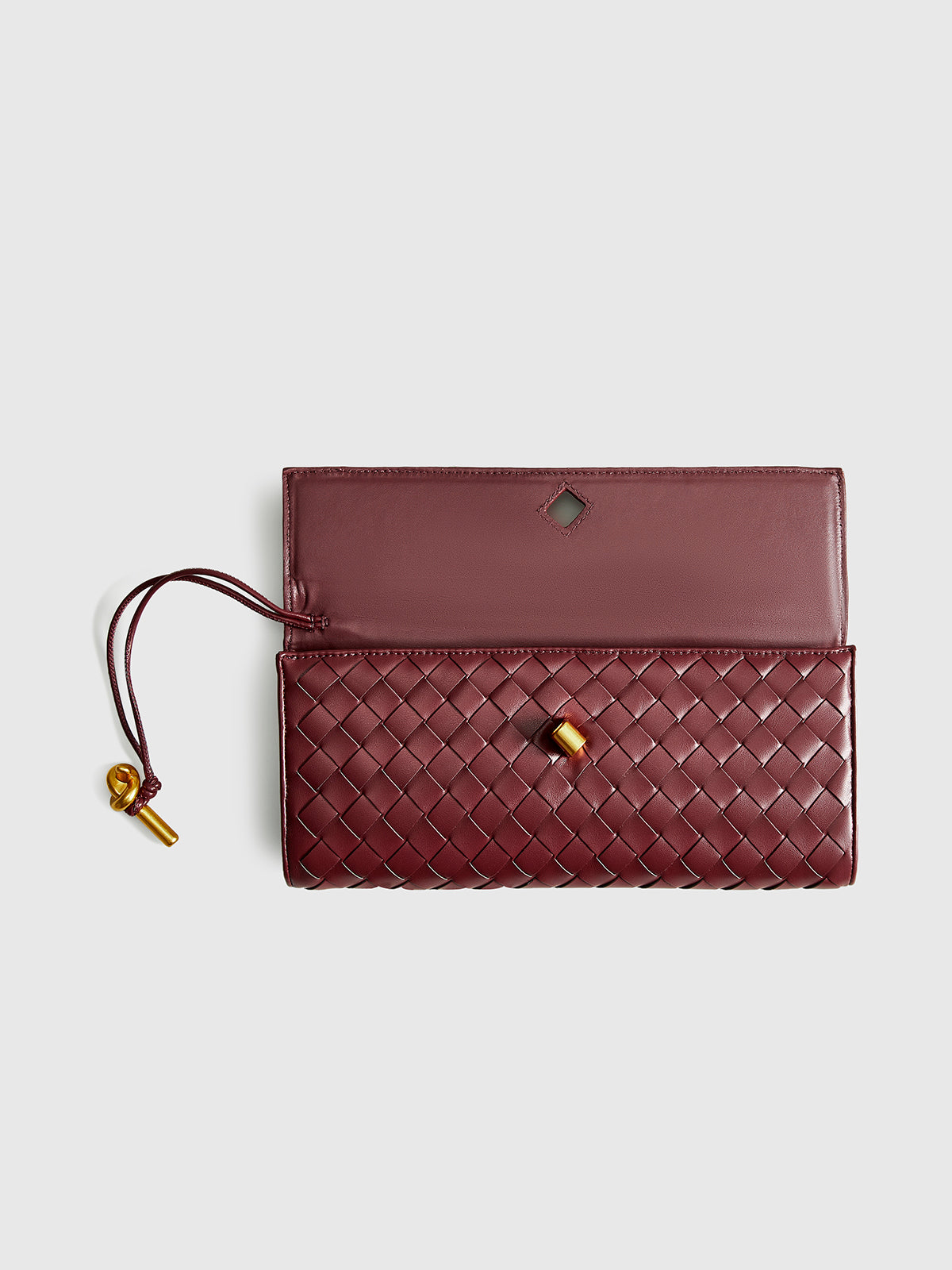 Violet Clutch Bag