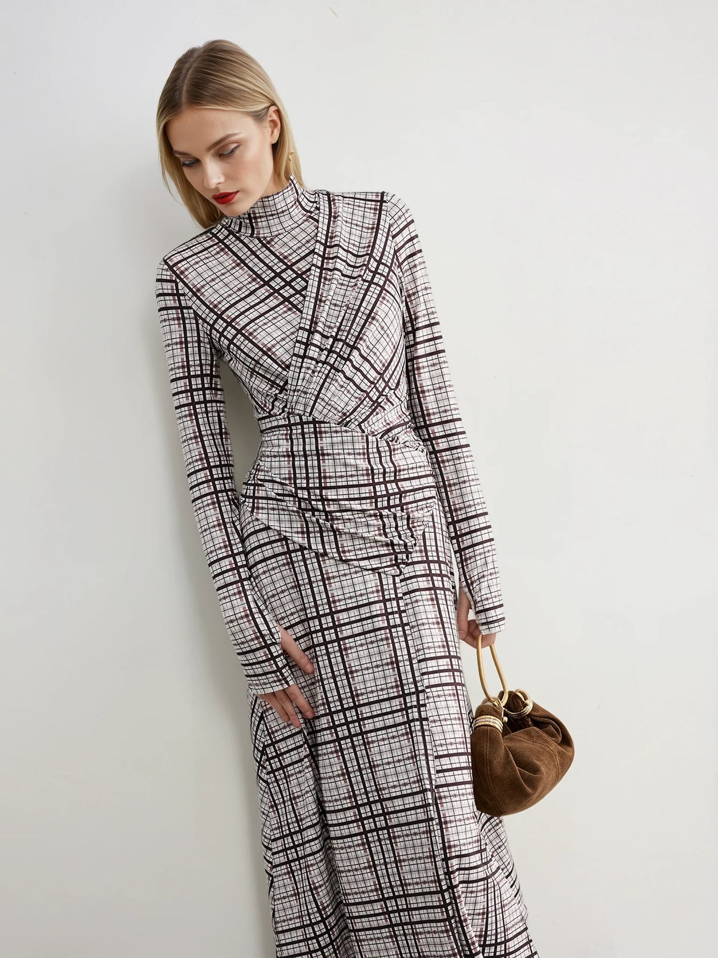 Zarry Plaid Dress