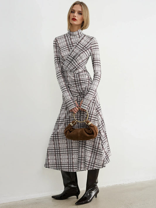 Zarry Plaid Dress