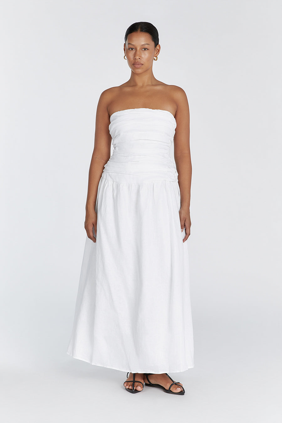 Lyra Dress White