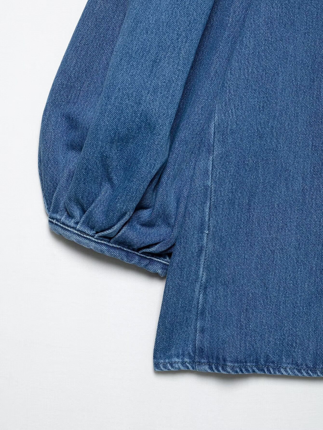 Denim Girlie Top