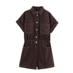 Trucker Playsuit