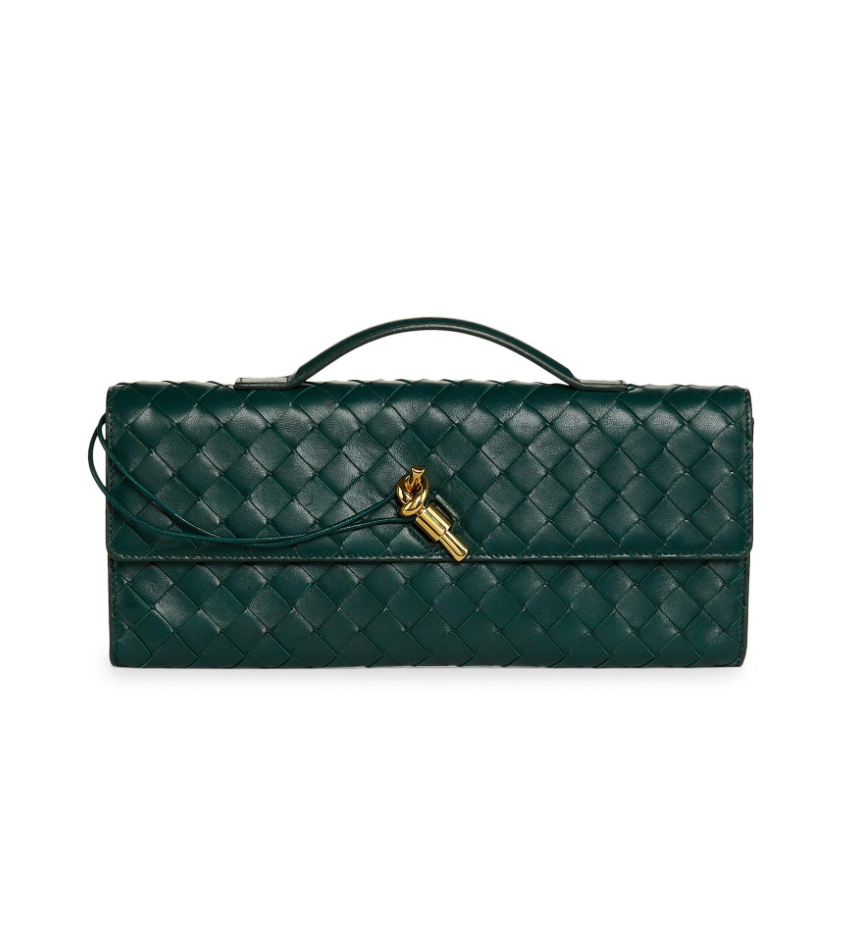 Violet Clutch Bag