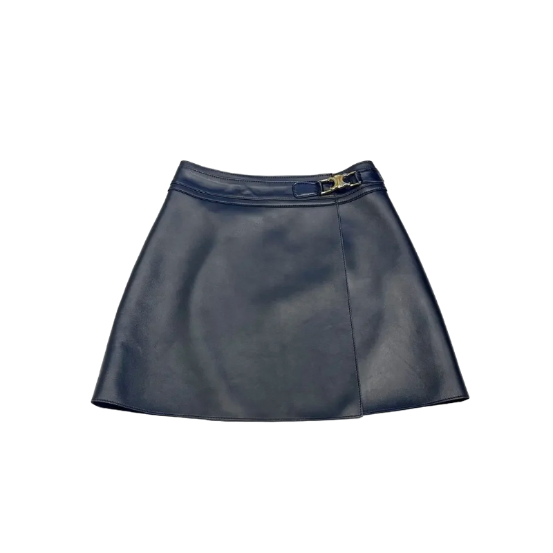 Sender Leather Skirt