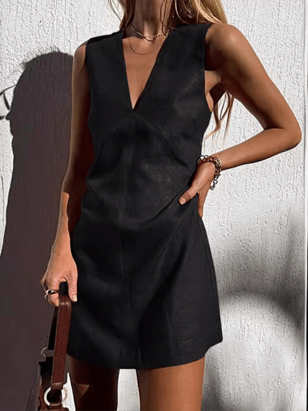 Aria™ Linen Dress - Bikini Saturdays