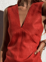 Aria™ Linen Dress - Bikini Saturdays