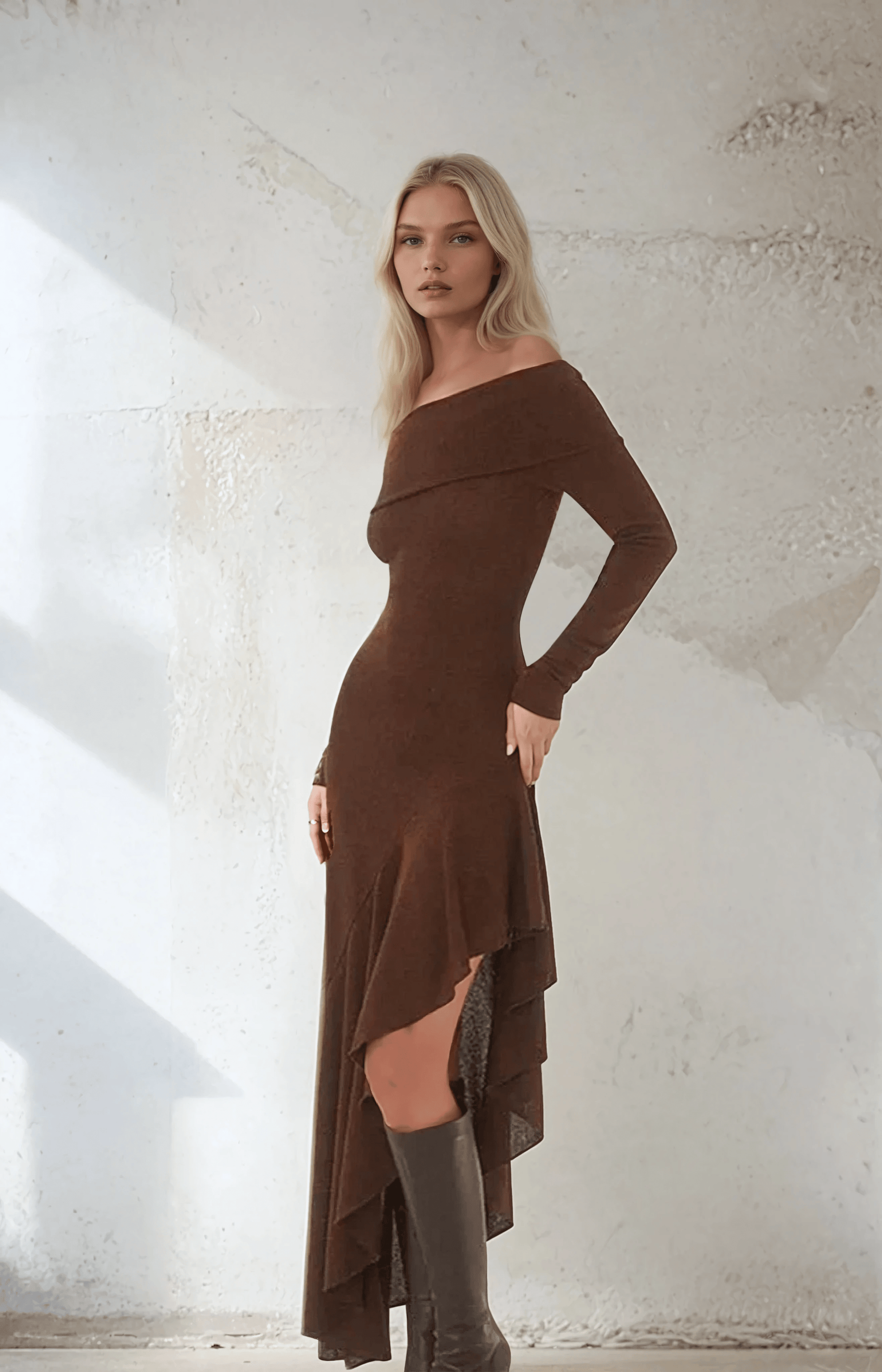 Celeste Ruffle Dress - Bikini Saturdays