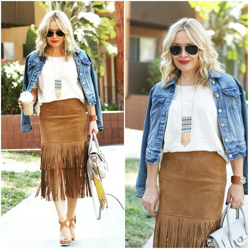 Cowgirl Style Skirt