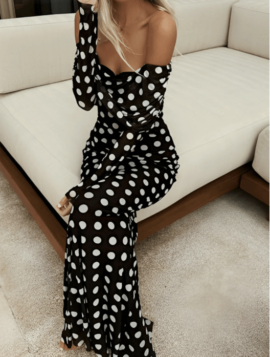 Dotted Darling Dress - Bikini Saturdays