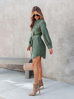 Harper Corduroy Shirt Dress - Bikini Saturdays
