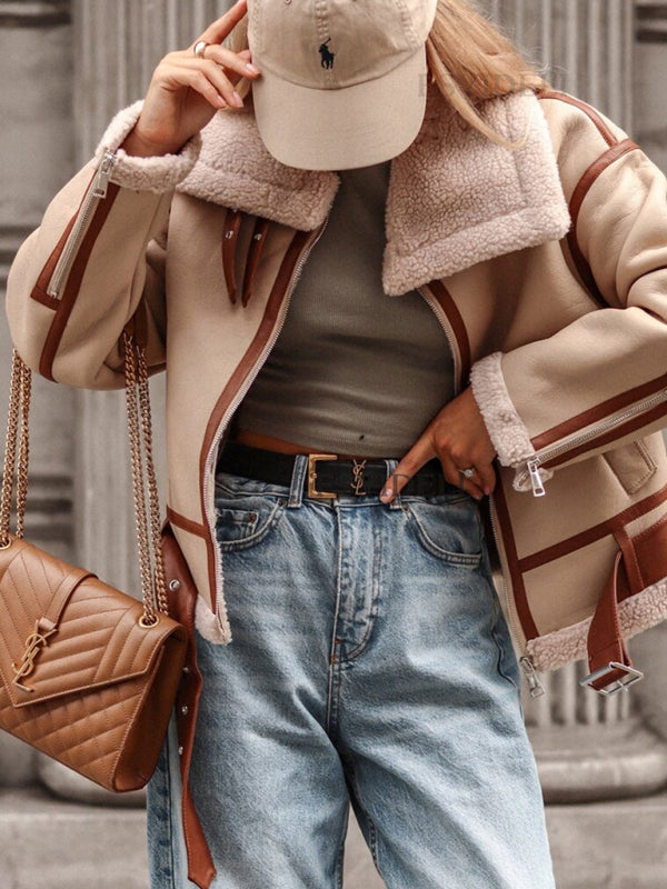 Who’s That Girl™ Moto Jacket White