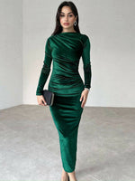 Elena Dress Green