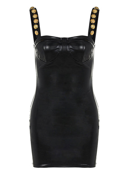 Karaly Coin Mini Dress