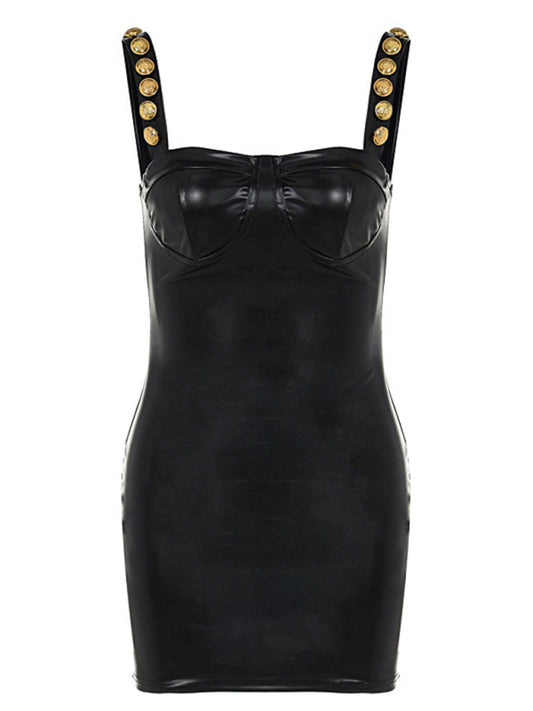 Karaly Coin Mini Dress
