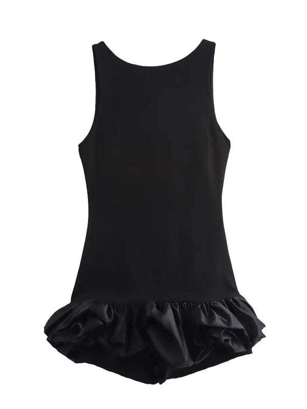 The Twirl Away Dress Black