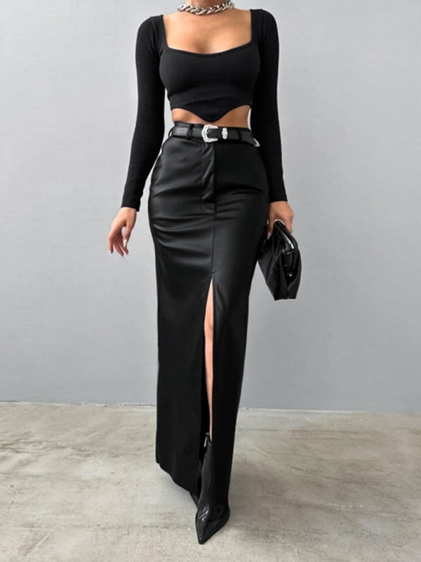 Veronika Skirt Black