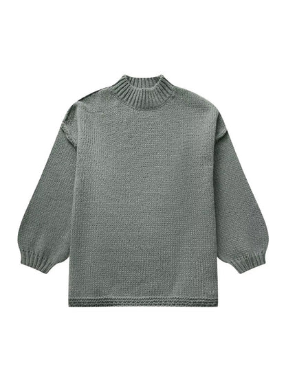 Cleo Sweater Green black jasper