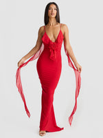 Siren Dress Red