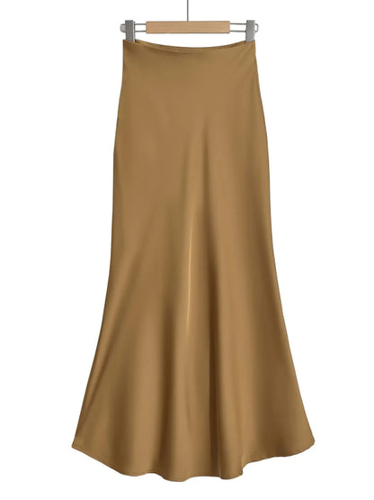 Tullulla High Waist Maxi Skirt