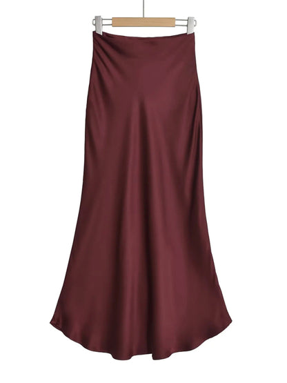 Tullulla High Waist Maxi Skirt
