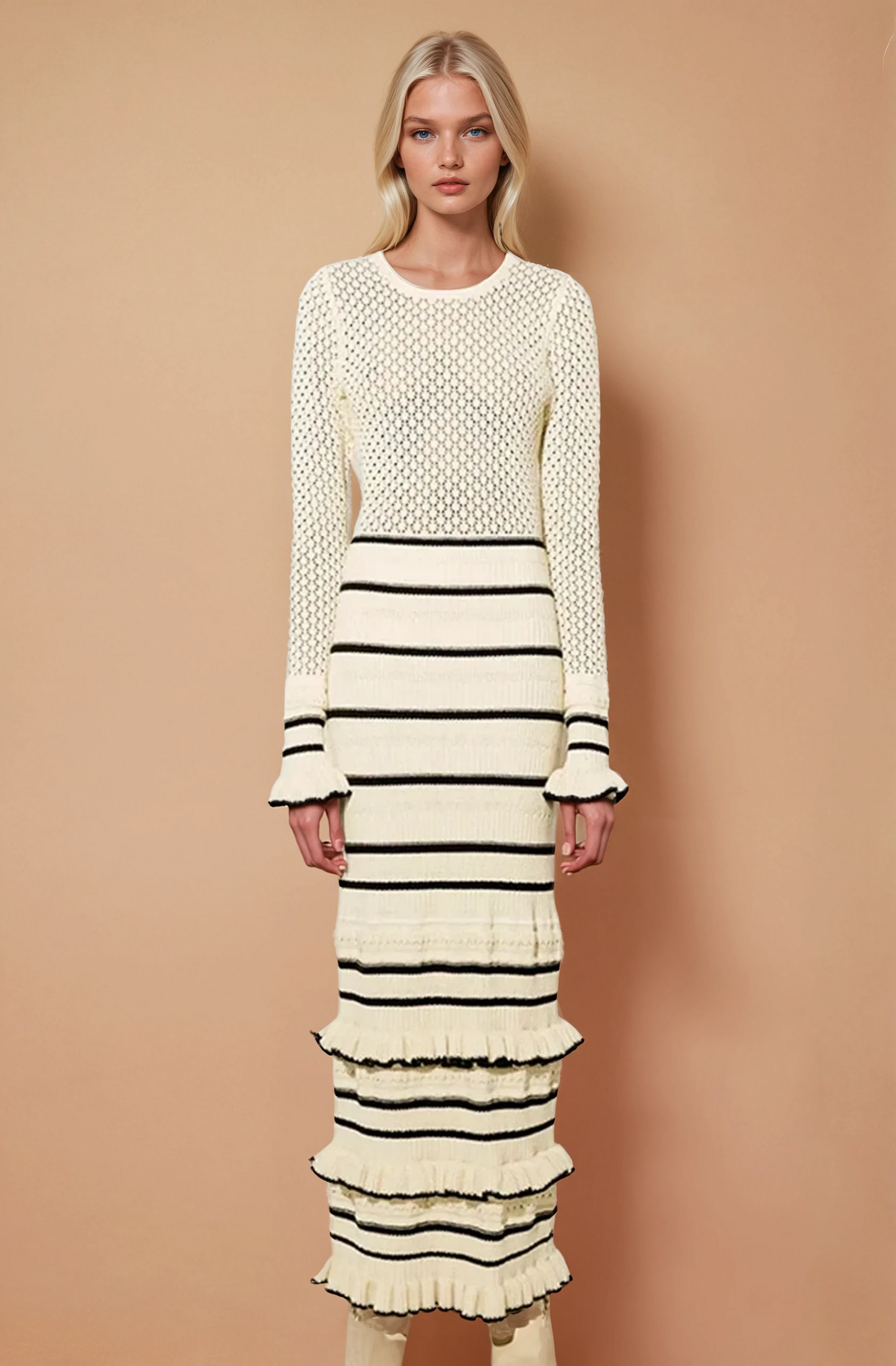 Cleo Ruffle  Dress