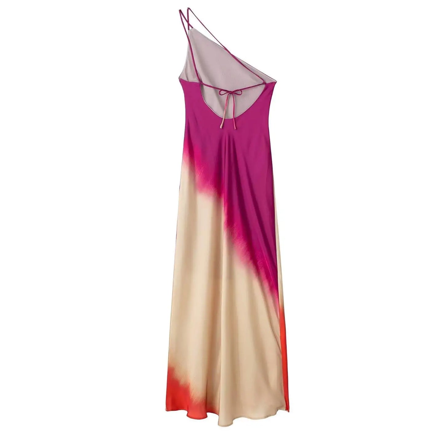 Coral Glow Dress