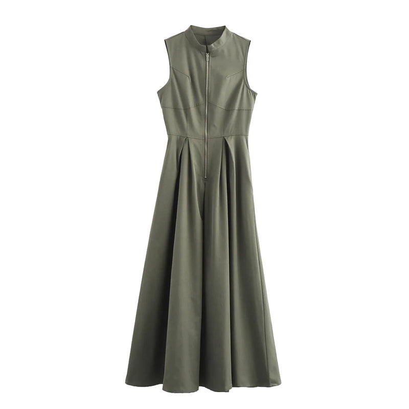 Zaira Dress Green