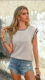 Meadow Knit Vest - Bikini Saturdays